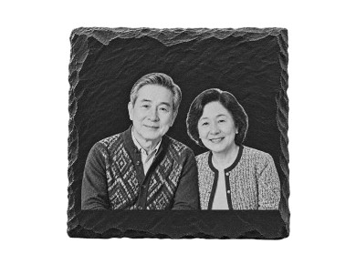 슬레이트 사진비석 100*75 부착용 비석